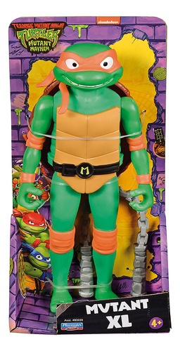 As Tartarugas Ninja - Boneco Xl Michelangelo De 24cm Filme