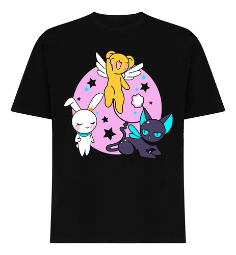 Polera Sakura Cardcaptor  Estampada Dtf Cod 002