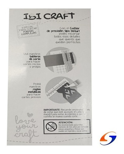 Trincheta Caladora Precision Ibi Craft. Serviciopapelero