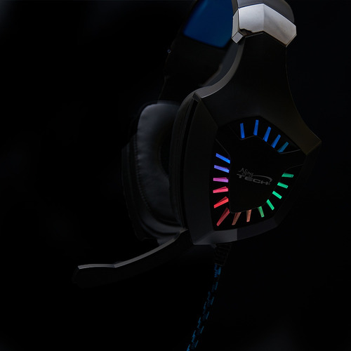 Audífono Gamer Rgb Usb V 7.1 Njoytec para pc y consolas