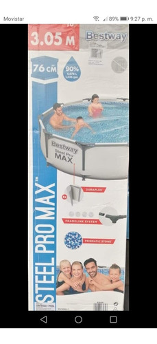 Alberca Circular Bestway Reforzada (Usado)