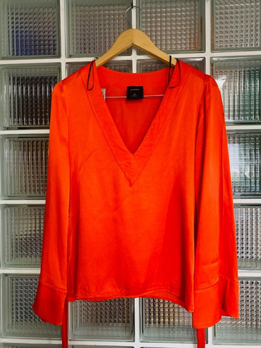 Blusa Roja Ayres - Mujer