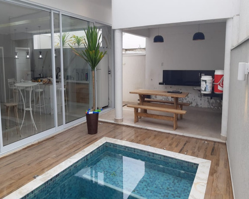 Imagem 9 de 14 de Casa 300m² Com Piscina 4 Suítes Condomínio Ibiti Reserva Sorocaba - Ca00884 - 69678524
