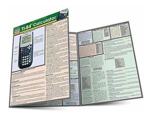 Ti 84 Plus Calculator (quick Study Academic) -..., de BarCharts, I. Editorial QuickStudy en inglés