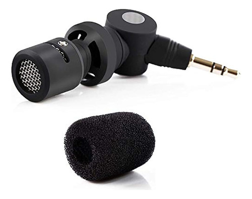 Saramonic Sr-xm1 Micrófono Omnidireccional Trs De 3,5 Mm Y Color Trs omnidirectional plug and play mic