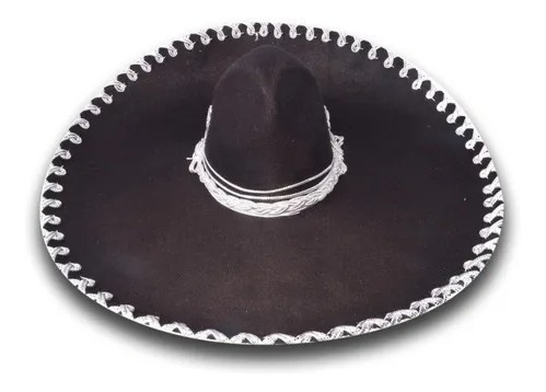 2 Sombrero Charro Jaripeo Plata, Adulto Fiesta Charreria