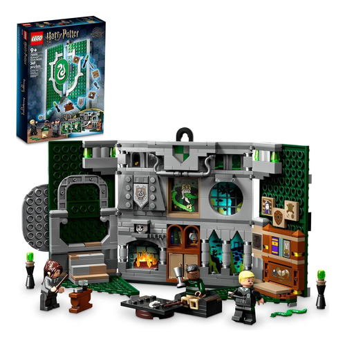 Kit Lego Harry Potter Estandarte Slytherin 76410 349 Pzs