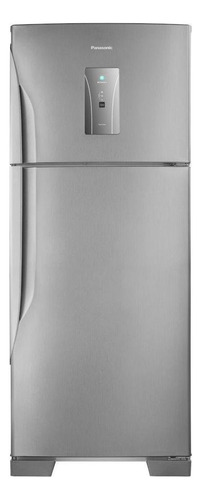 Geladeira Panasonic Frost Free 435l Aço Escovado Nr-bt50bd3x Cor Cinza 220V