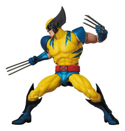 Figuras De Acción Ct Toys Mafex 096 Wolverine Comic X-men