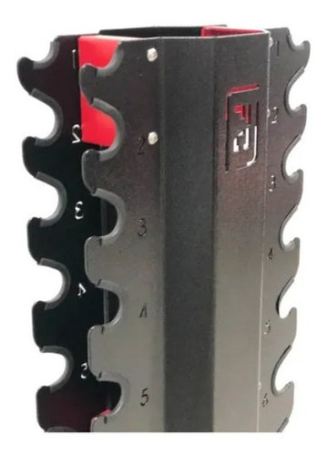 Imagem 1 de 2 de Suporte P/ Halteres De 1 A 10 Kg. Fc Sports