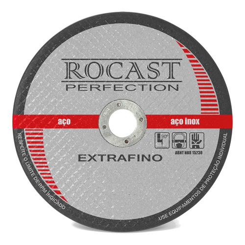 Disco De Corte Extrafino 115,0x22,2mm 1,0mm 134,0001 Rocast