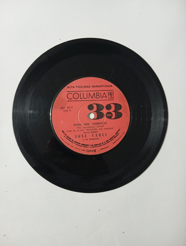 Vinilo Single De Jose Carli -- Nunca En Domingo( S90 (Usado)