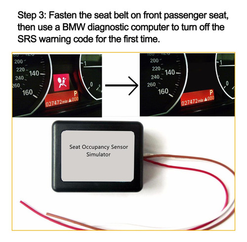 [live] Bypass De Ocupación Del Asiento Del Pasajero Para Bmw