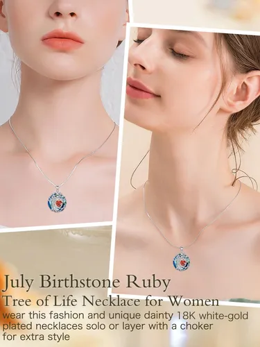 Toupop Collar De Árbol De La Vida Celta Irlandés Para Muj.