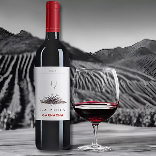 Pack De 4 Vino Tinto La Poda Garnacha 750 Ml