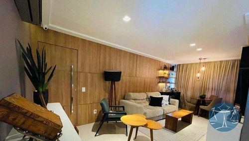 Imagem 3 de 15 de Apartamento Para Vender Em Tirol Com 3 Suites Todo Ambientado - V-12012