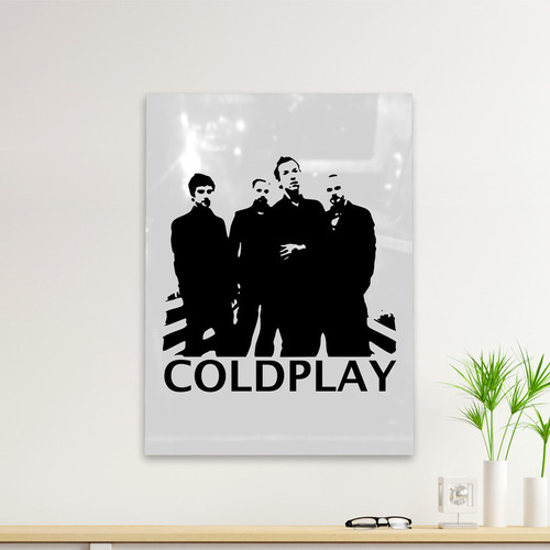 Cuadro Deco Coldplay (d0292 Boleto.store)