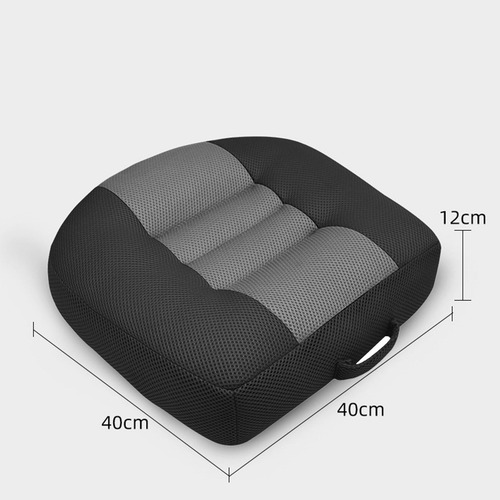 Cojín Para Asiento Elevador De Coche, Cojín Negro Y Gris
