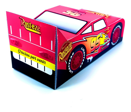 Papercraft Cars Rayo Mcqueen, Texto Editable, Tematica Cars