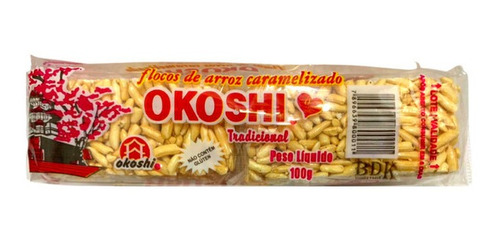 Flocos De Arroz Caramelizado Hikage Okoshi 100g