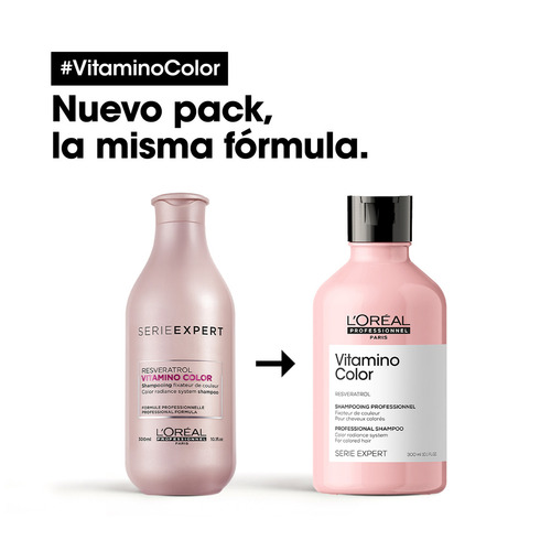 Shampoo Vitamino Color Serie Expert L'Oréal Professionnel 300mL
