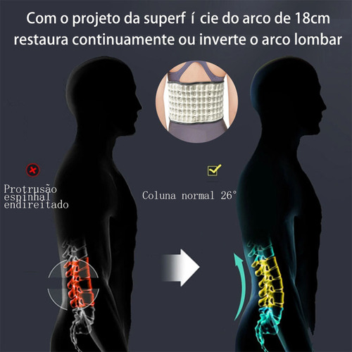 Cinto De Tração A Ar Para Coluna Vertebral De Cinto Geral