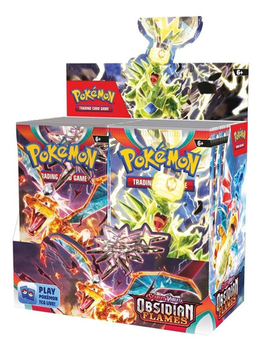 Booster Display Pokémon Tcg Obsidian Flames