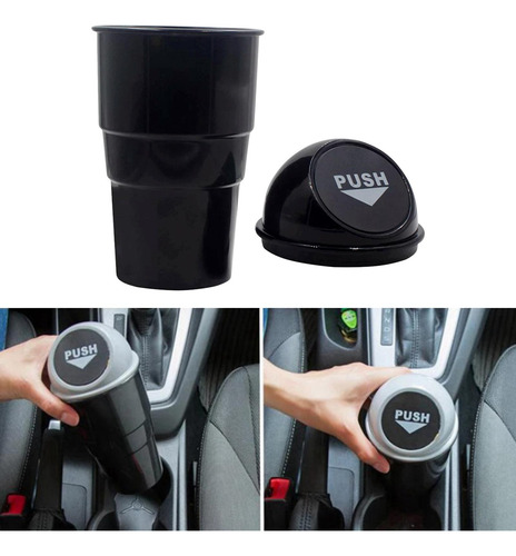 2 X 2-3pack Auto Car Garbage Holder Cubo De Basura 2 Piezas