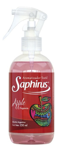 Aromatizador Textil Manzana 250ml - Saphirus  