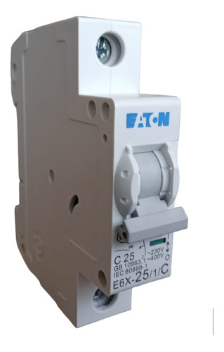 Faz6-c25/1/; Interruptor Termomagnético 1 Polo 25 Amp Eaton
