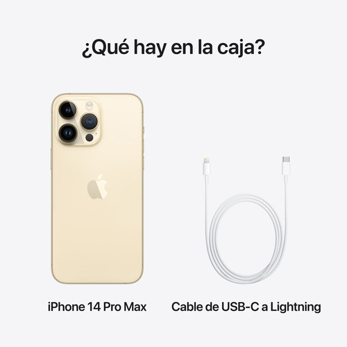 Imagen 9 de 10 de Apple iPhone 14 Pro Max (1 TB) - Color oro