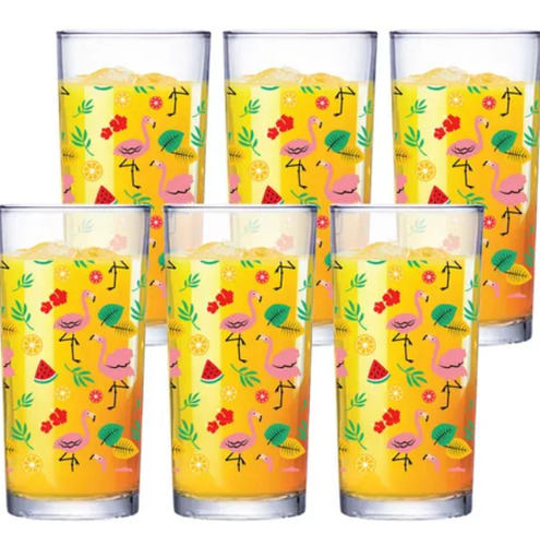 Jg.copo Ruvolo Flamingo 6pcs 607034