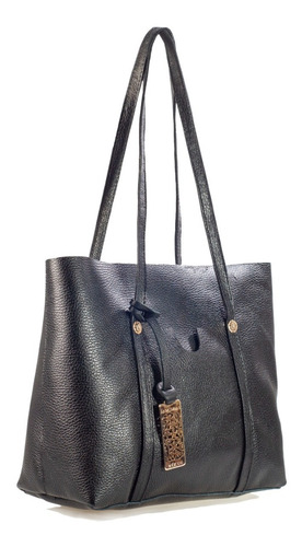 Imagen 3 de 7 de Bolsa Para Dama Piel Genuina Flexible Bolso Mujer Moda