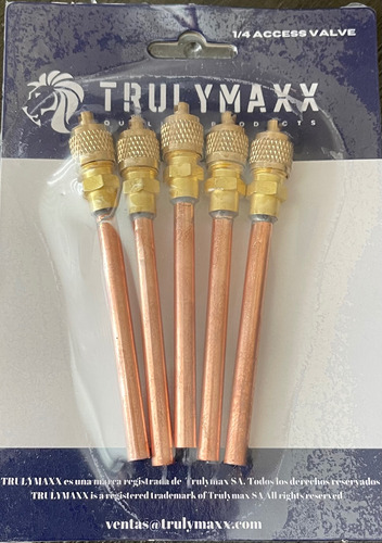 Válvula De Acceso 1/4  Trulymaxx® (blister X 5 Unidades)