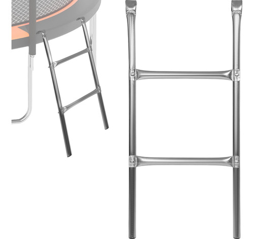Trampolin Brincolin 10ft 3m Red Seguridad + Escalera Lona de salto Negro Cobertor de resortes Azul