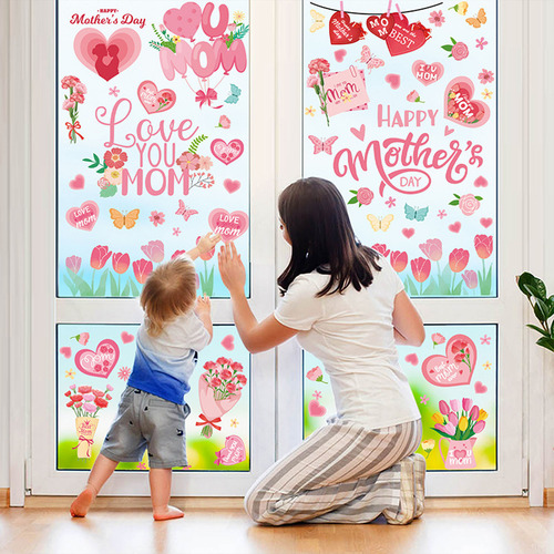 Pegatinas En L Para El Día De La Madre, Te Quiero, Mamá, Dec