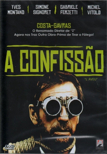 A Confissão - Dvd - Yves Montand - Simone Signoret