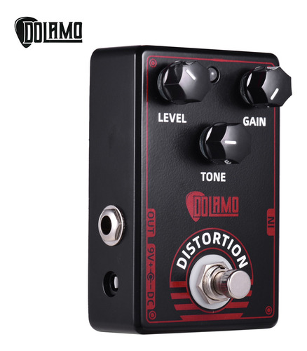 Dolamo D-4 Pedal De Efeito De Guitarra De Distorção De Alto