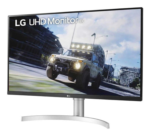 Imagen 4 de 6 de Monitor gamer LG 32UN550 led 31.5" blanco 100V/240V