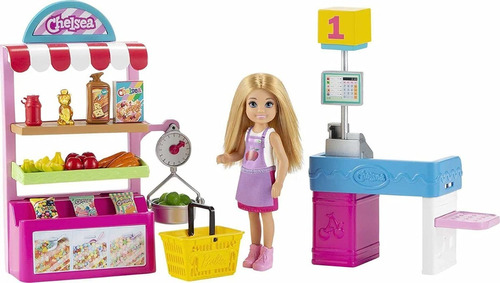 Barbie Chelsea Mattel Supermercado Más De 15 Piezas
