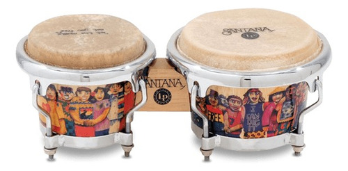 Mini Bongo Lp Santana Lpm200-aw