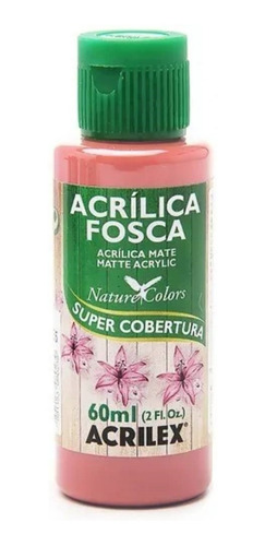 Pintura Acrilex Fosca 3560- 828 60ml. Rosa Antiguo - Mosca