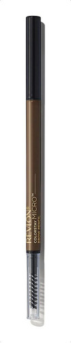 Delineador de cejas revlon colorstay micro brow pencil color dark brown