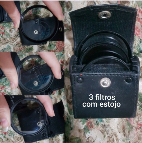 Nikon D3200 Pouco Uso+ Lente + Muitos Acessorios Super Nova.