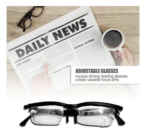 Gafas Ajustables Con Distancia De Ajuste De Zoom