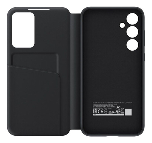 Capa Protetora Clear View Galaxy A35 5g Cor Preto