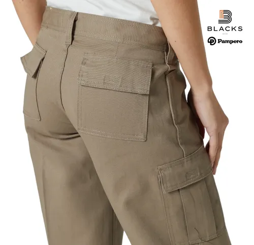 Pantalon Cargo De Dama Pampero Reforzado Talles 34 Al 48 - $ 45.920