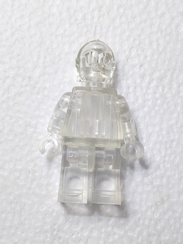 Lego Star Wars C3po Prototipo Color Transparente Clear Raro 