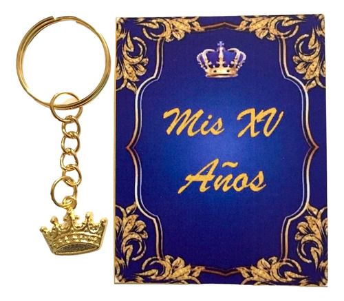 30 Recuerdos Xv Años Azul Rey