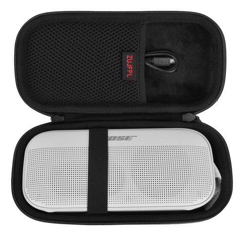 Funda Impermeable Y Resistente Para Altavoz Bluetooth Negr